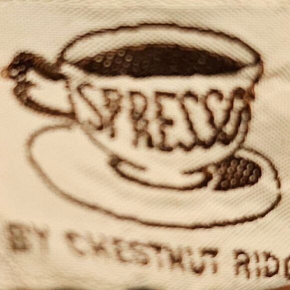 ESPRESSO BY CHESTNUT RIDGE "Coffee" Button Down Shirt - Size 16 - Picture 7 of 8